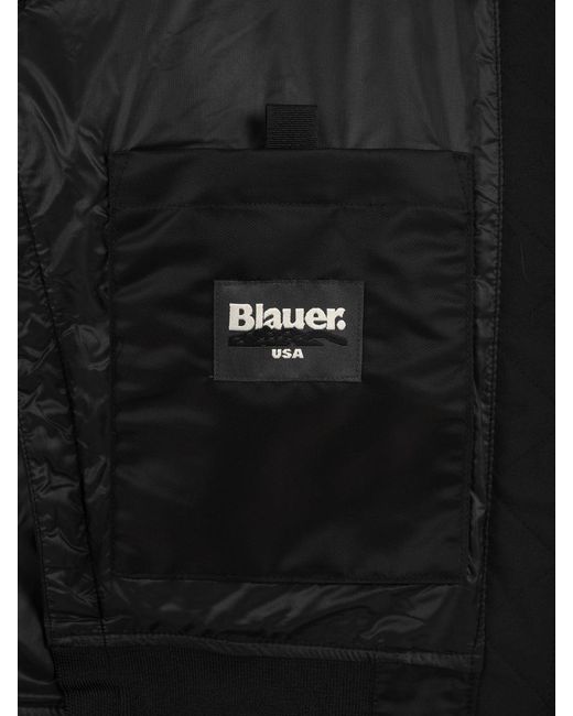 Blauer Blauwe Jassen in het Black