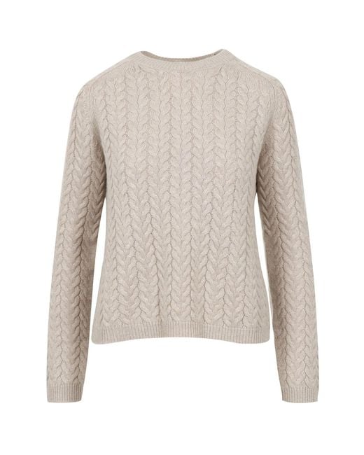 S Jersey Arena Max Mara de color Natural