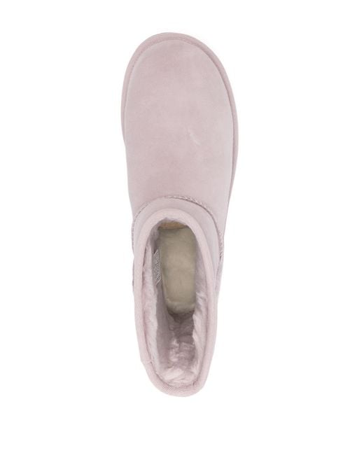 Ugg Pink Classic Mini Platform Boots