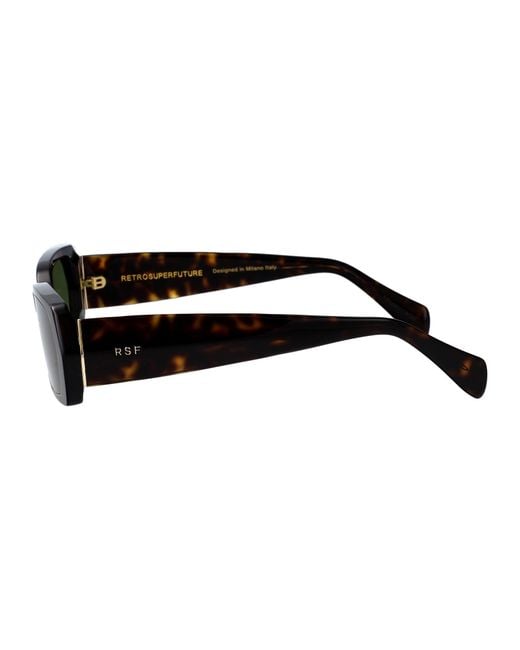 Retrosuperfuture Green Sunglasses St6