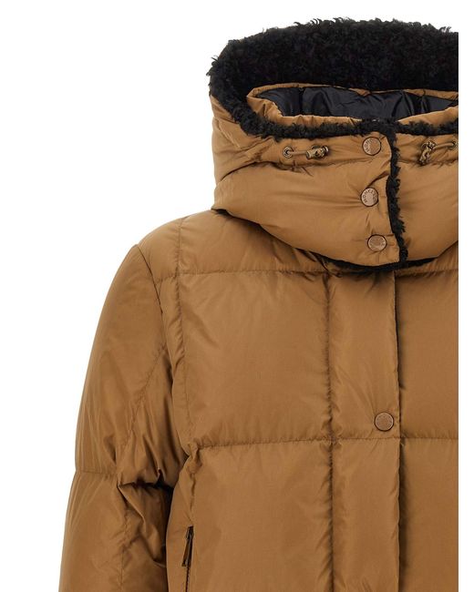 Moncler Brown Castelnou' Down Jacket