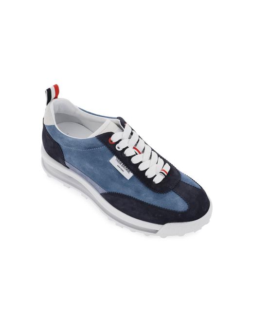 Thom Browne 'tech Runner' Sneakers in het Blue voor heren