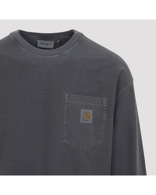 Carhartt Gray L/Loose Pocket T-Shirt