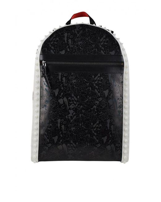 Christian Louboutin Black Backparis Backpack