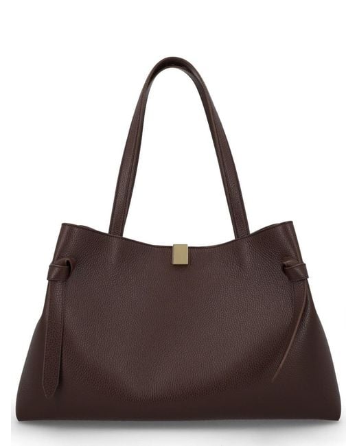 Yuzefi Brown Gyoza Tote Bag