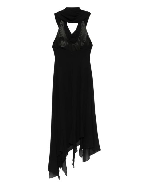 AVAVAV Black Draped Dress