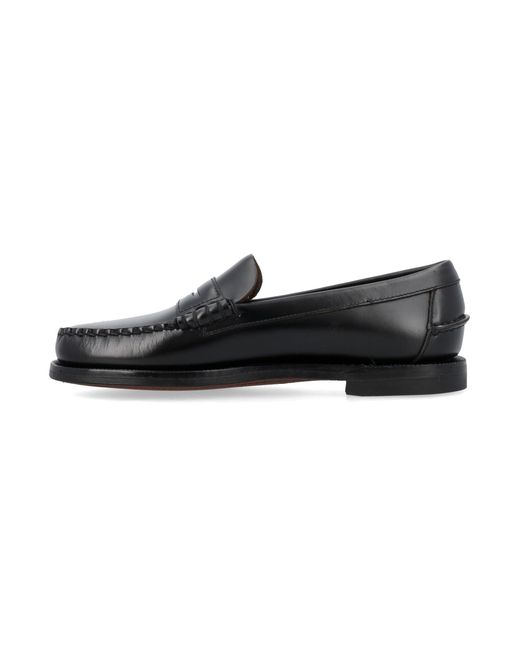 Sebago Black Classic Dan Moccasins