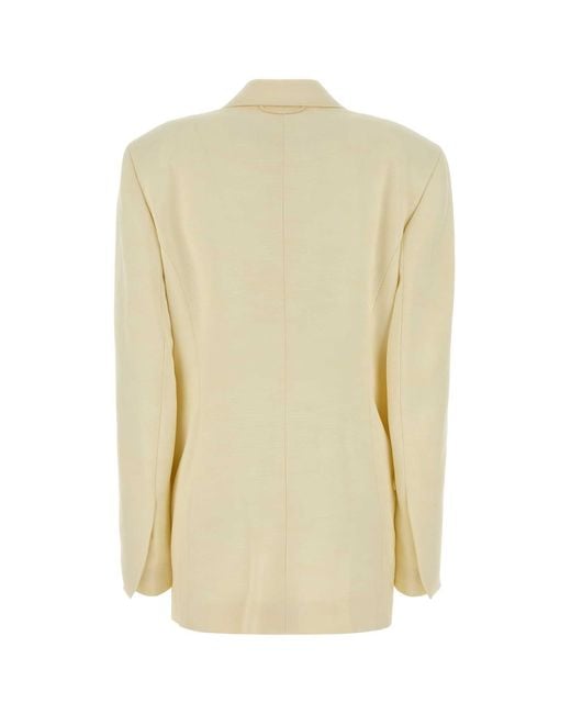 Carven Natural Ja409-Tailored Jacket