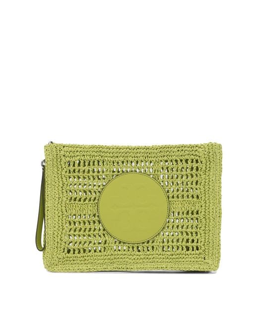 Tory Burch Green Clutches