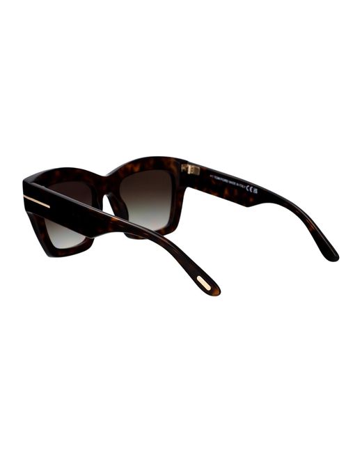 Tom Ford Brown Cat Eye Sunglasses Ft1191/S B