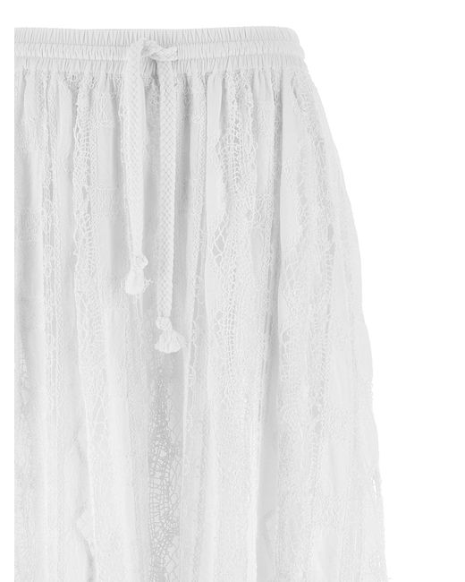 Sangallo Jupe Pinko en coloris White