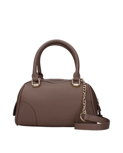 Love Moschino Brown Borse A Mano Donna Poliuretano Grigio/Tortora