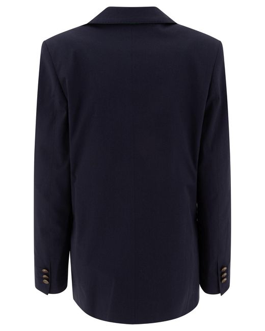 Etro Blue Tailored Mini Jacket For Ss25