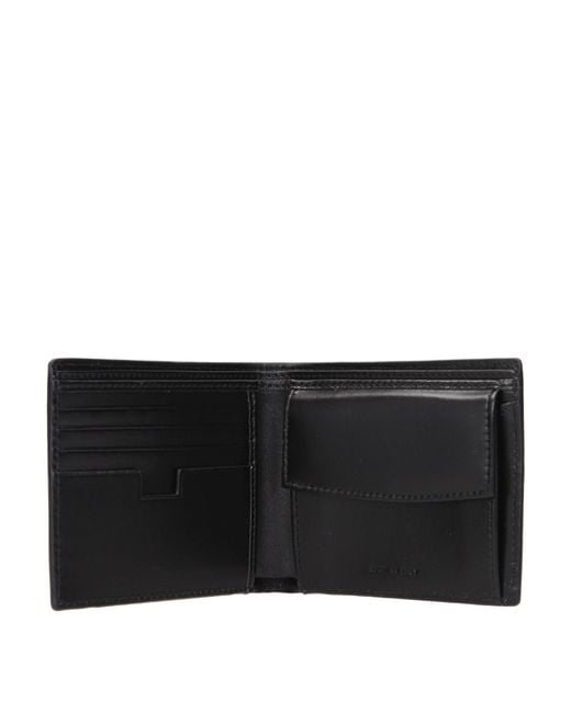 Testoni Black Portafogli Uomo Pelle Nero