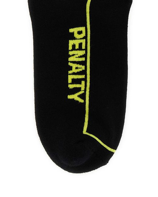 Umbro Black Stretch Cotton Blend Socks for men
