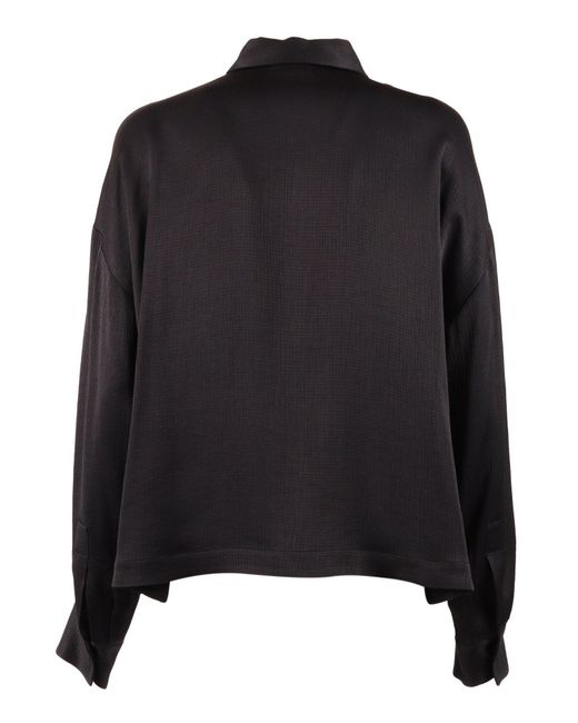 Peserico Black Blouse