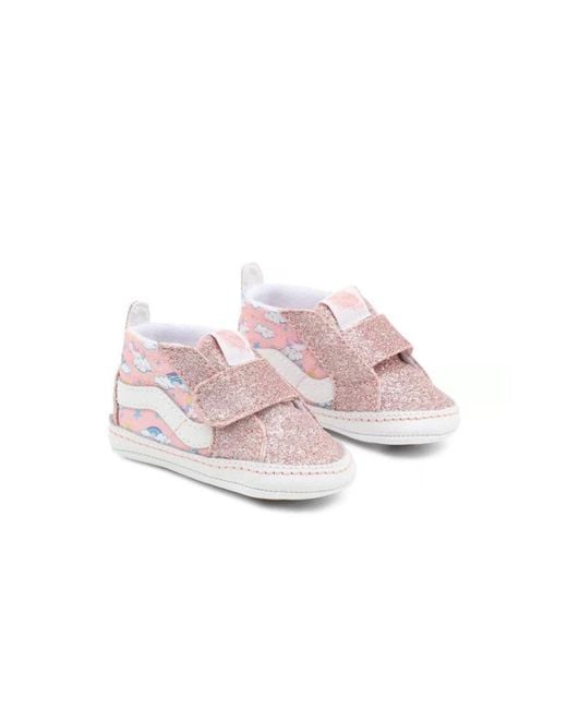 Vans White Sneaker With Glitter
