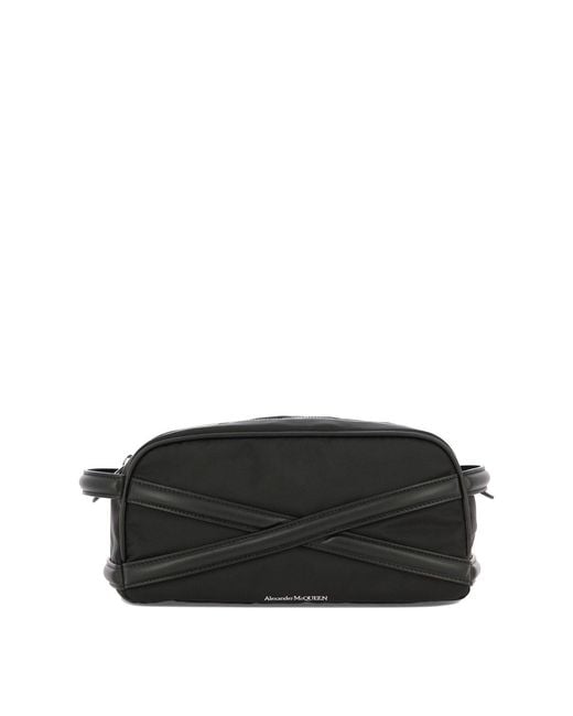 Alexander McQueen Black Pouches for men