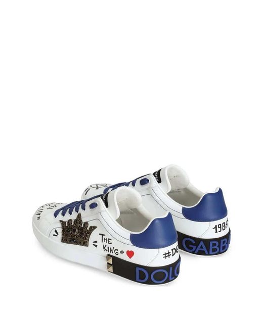Dolce & Gabbana Multicolor Portofino Sneakers