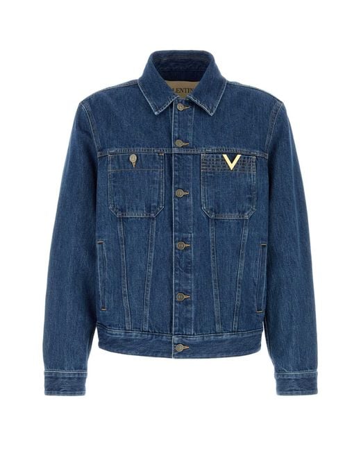 Valentino Garavani Blue Denim Jacket
