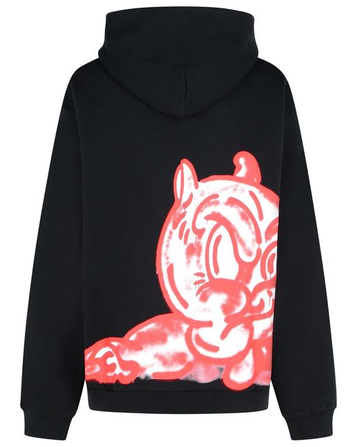 Marni Black Cotton Sweatshirt for men