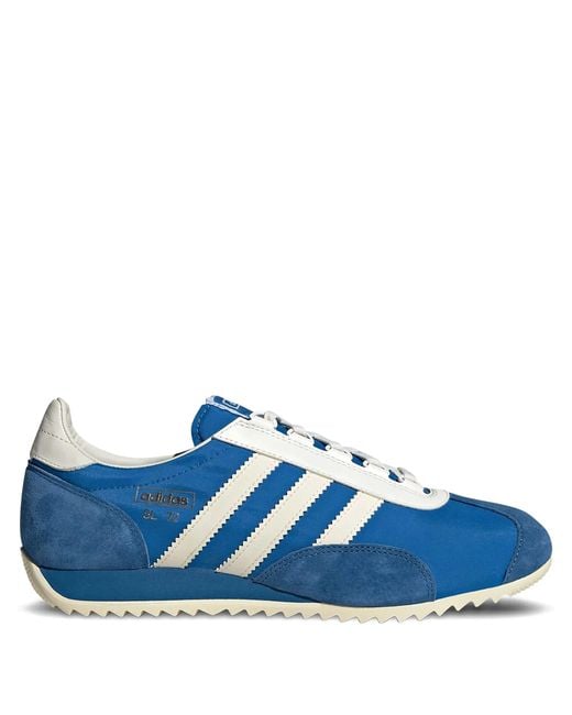 Adidas Originals Blue Sl 72 Pt Nylon Sneakers