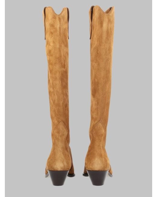 Isabel Marant Brown Stylish Ankle Boots For