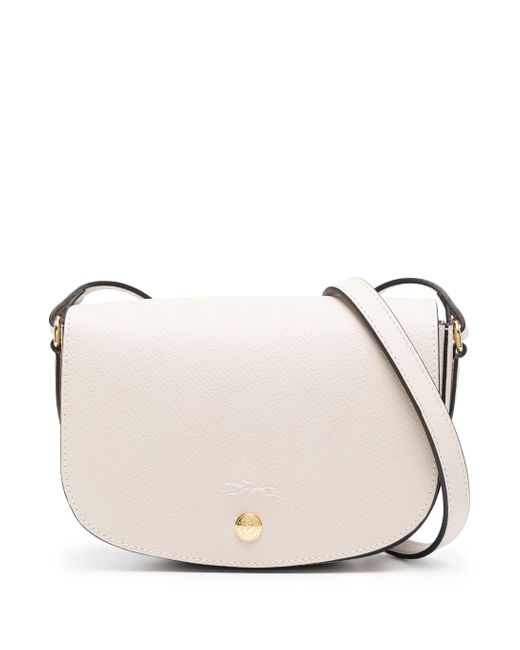 Trampa larga S Bolsa Crossbody White Epoure Longchamp de color Natural