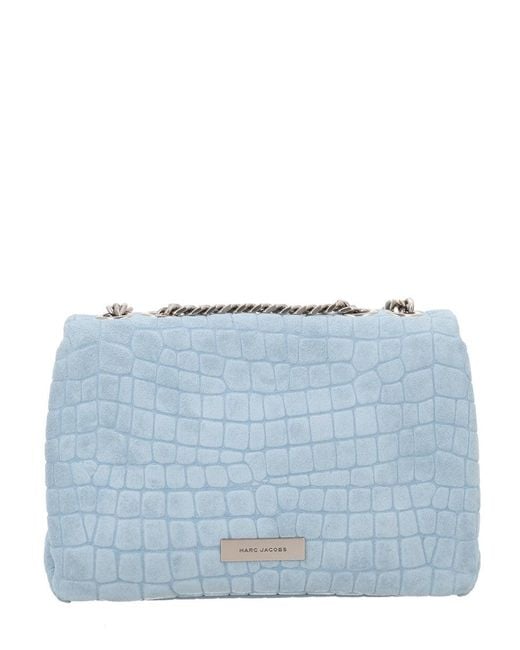 Marc Jacobs Blue Mini Slim Dual Shoulder Bag