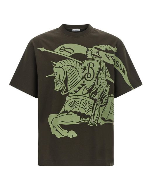 Burberry 'Ekd' T -Shirt in Green für Herren
