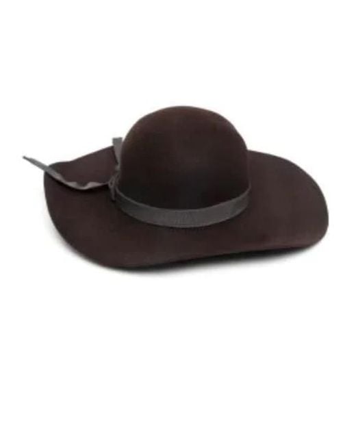 P.A.R.O.S.H. Brown Cappello A Tesa Larga Marrone
