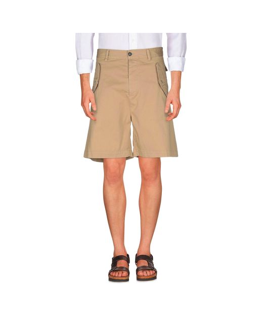 DSquared² Natural Cotton Shorts for men