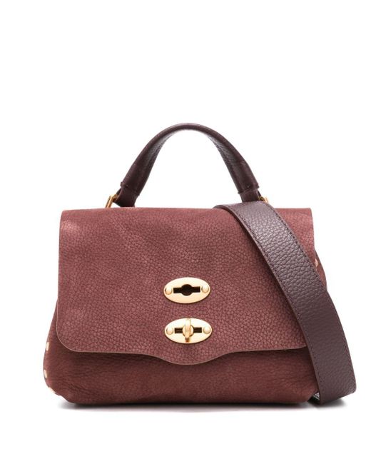 Borsa Tote Postina Jones Baby di Zanellato in Purple