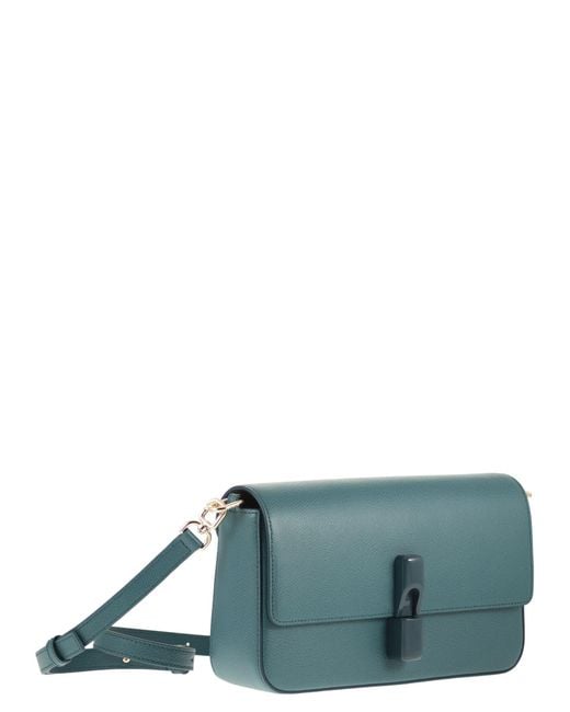 Furla Green Iride Shoulder Bag S