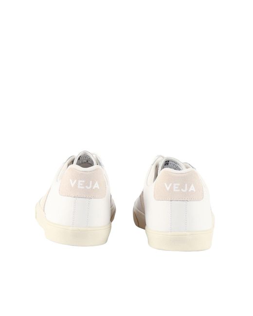 Veja Esplar Logo Leather White_Sable Sneakers