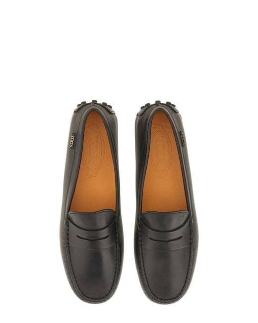 Tod's Black Gommino Loafers