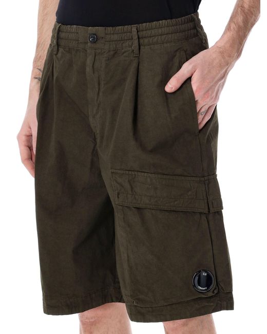 C P Company Cp Bedrijfsshorts in het Black voor heren