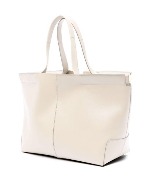 Tod's Natural Einkaufstasche Von Bag Folio