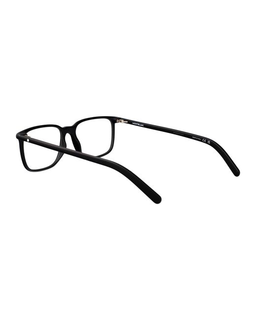 Montblanc Brown Transparent Acetate Glasses