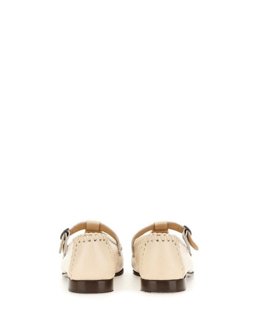 Hereu Natural T-Bar "Alcover" Moccasin