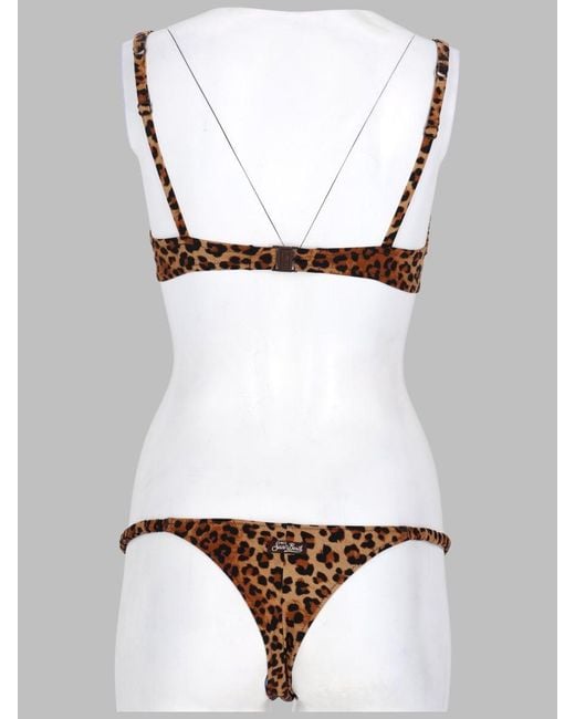 Mc2 Saint Barth Brown Mini Swimwear For