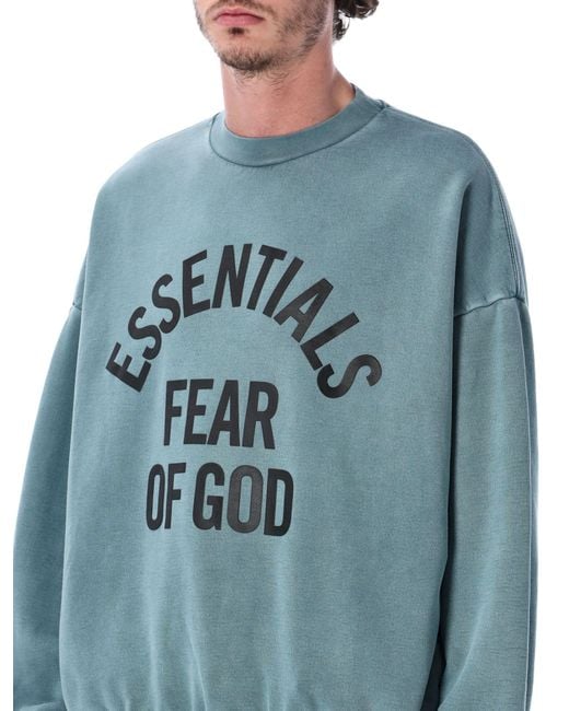 Essentials x Fear Of God Blue Clothing