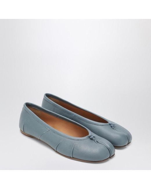 Maison Margiela Blue Tabi New Ballet Flats