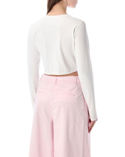 THE GARMENT Pink Madison Knotted Top