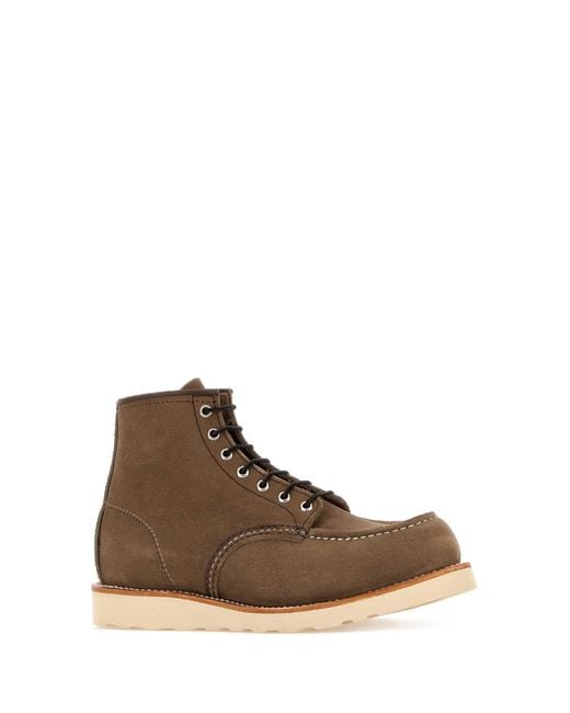 Red Wing Brown Classic Moc for men