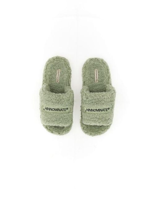 hinnominate Green Ecofur Slipper