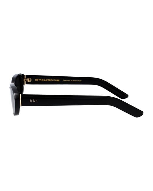 Retrosuperfuture Black Sunglasses Pjf