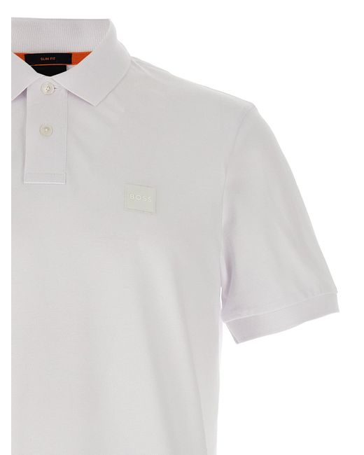 Boss 'Passagier' Polo -Shirt in White für Herren