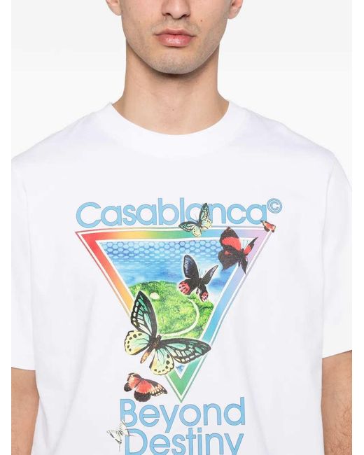 Casablanca Blue Beyond Destiny Organic Cotton Tennis