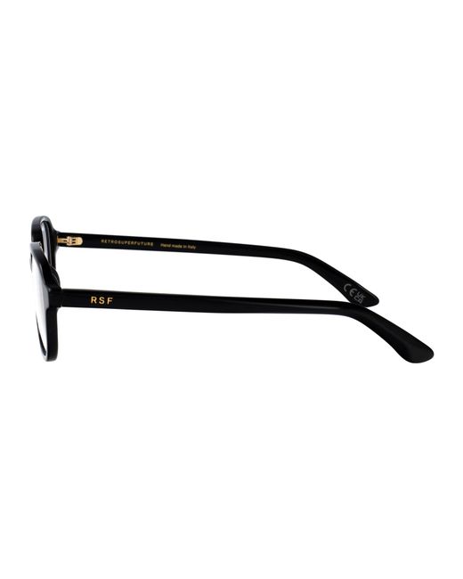 Retrosuperfuture Black Acetate Glasses